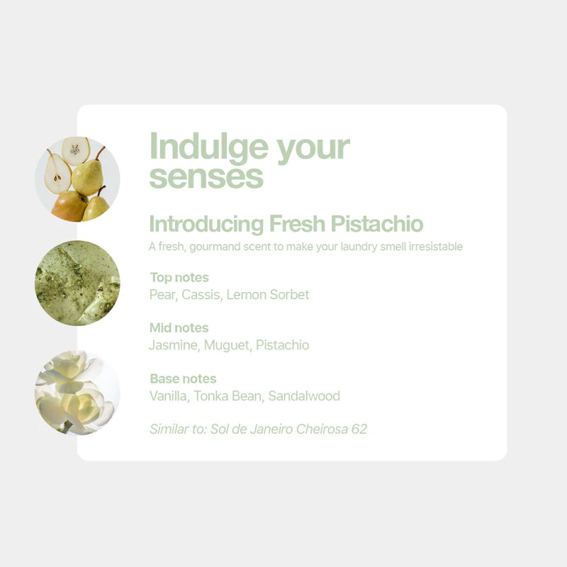 Fresh Pistachio Wasmiddel & Wasverzachter Navulling